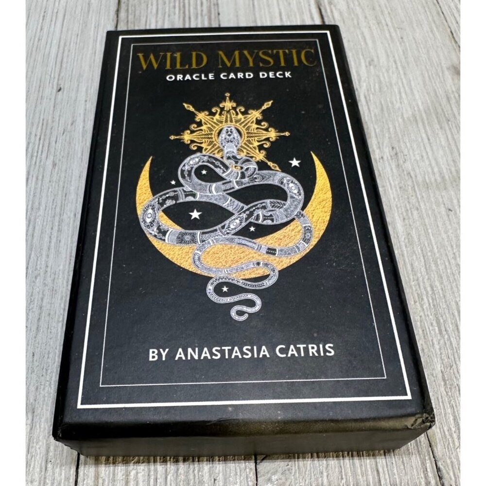 Wild Mystic Oracle Card Deck: A 50-Card Deck and 128 Page Guidebook Box Set